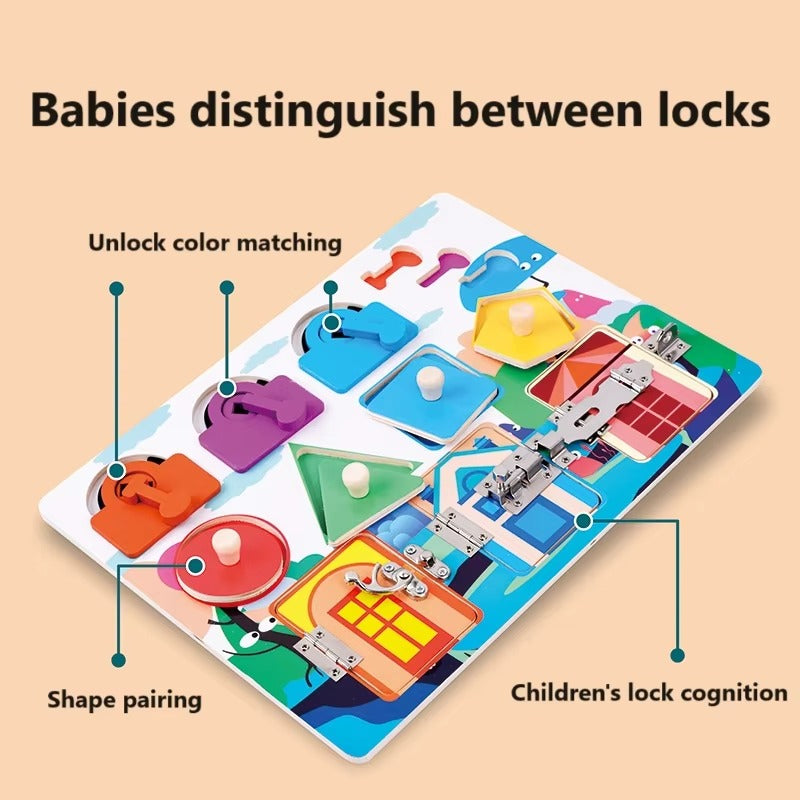 FindFrame – Holz Entdeckungs- & Sensorikspielzeug | Praktisches Lernen für Kinder ab 3 Jahren