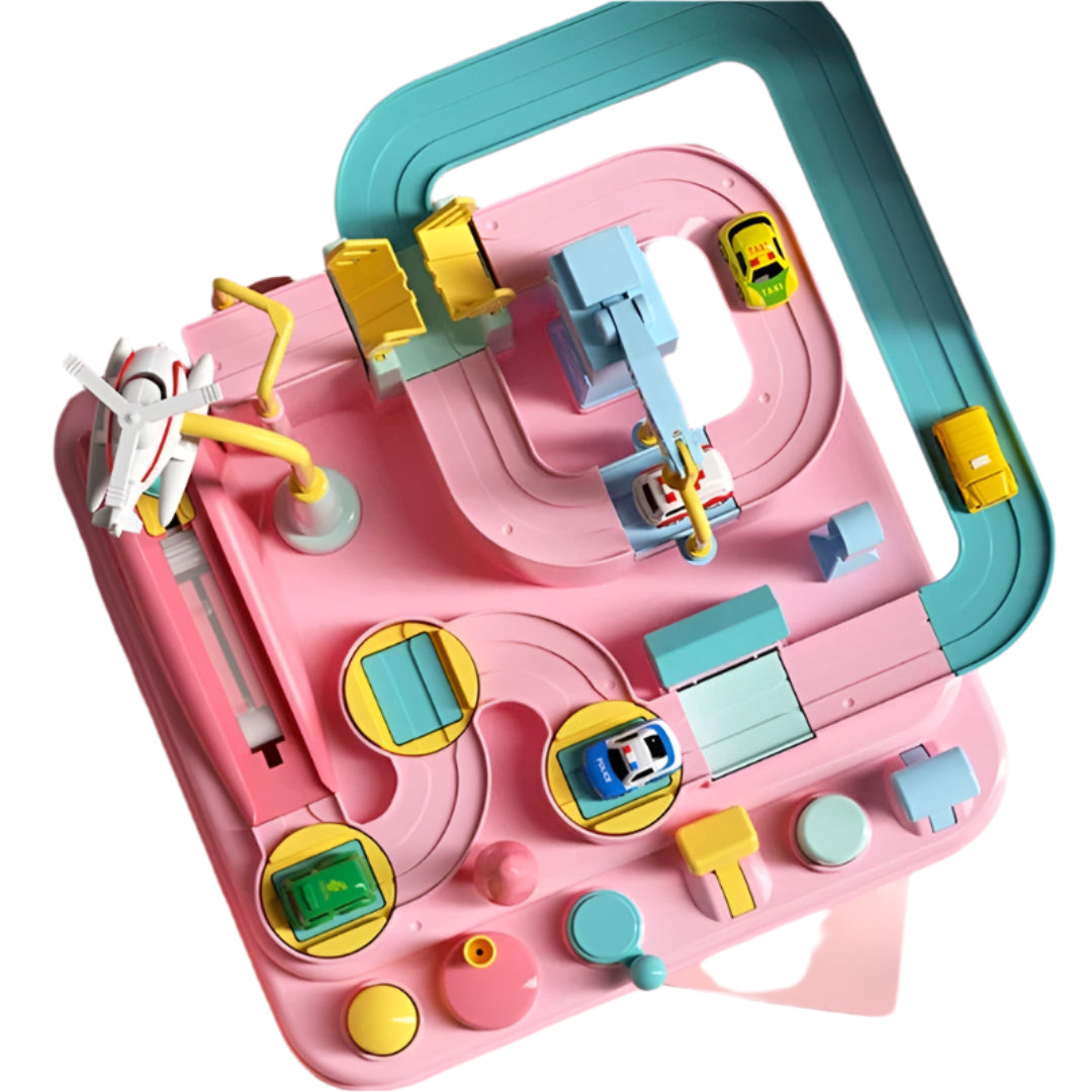 CityCircuit™ - Logisches Autoabenteuer für Kinder ab 3 Jahren - fördert Konzentration und Denkvermögen