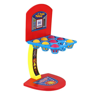 HoopShot – Mini-Basketballspiel für Kinder ab 4 Jahren – Verbessert Zielgenauigkeit, Konzentration & freundlichen Wettbewerb