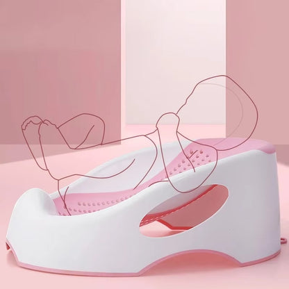 AquaNest Badesitz für Babys – Rutschfest mit Rückenlehne – Ab 6 Monaten