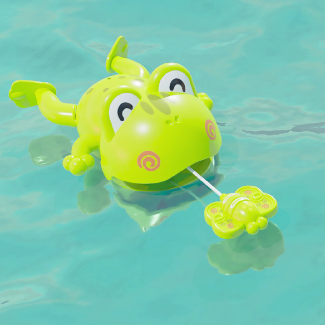 SmoothSplash – Tier-Badespielzeug für Kinder ab 3 Jahren – Fördert sensorische Fähigkeiten und Bindung