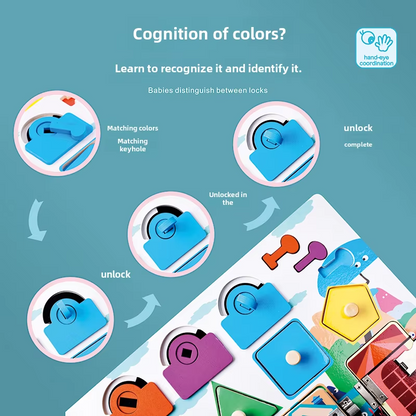 FindFrame – Holz Entdeckungs- & Sensorikspielzeug | Praktisches Lernen für Kinder ab 3 Jahren