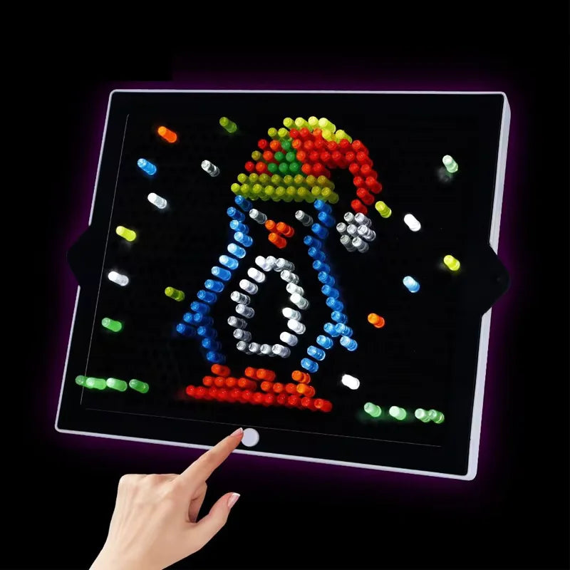 BrightCraft Leuchttafel mit Lichtstift – Kreatives Zeichenspiel – Ab 4 Jahren