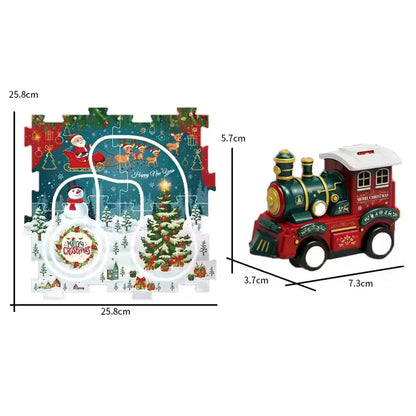 WonderTrack – DIY Weihnachtszug Bahnset Kinder ab 6 Jahren