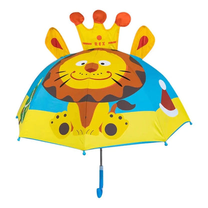 RainBuddy™ – Kinder Regenschirm ab 3 Jahren | Sicheres & Spaßiges Regenabenteuer