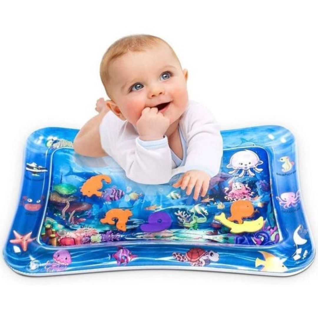 AquaFun - Aufblasbare Wasserspielmatte | Babys ab 6 Monaten