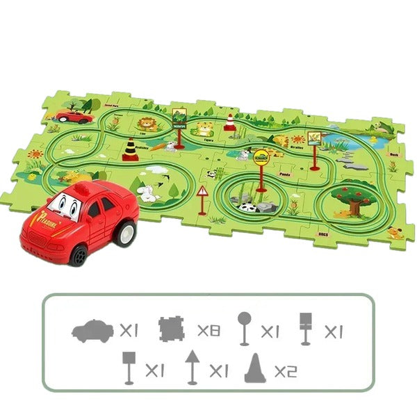 PuzzleRacerTrack forest