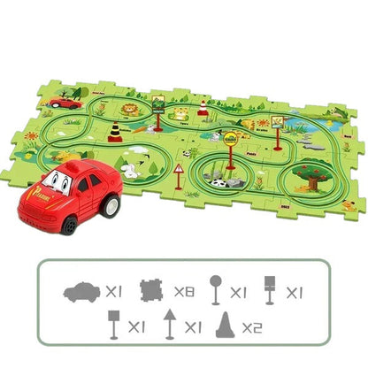 PuzzleRacerTrack forest