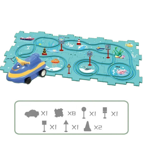PuzzleRacerTrack ocean