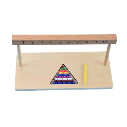 CountBeads Montessori Perlen-Treppe – Zählen & Rechnen – Ab 3 Jahren
