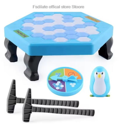 PenguinPlunge– Penguin Trap Game for Kids Ages 3+ – Enhances Coordination and Family Fun
