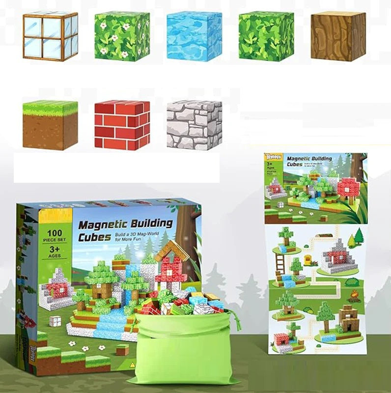 MagnetBuild - Minecraft Thema DIY Magnetische Blöcke