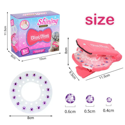 GlamTwist - Magische Zöpfe mit Edelsteinen in wenigen Sekunden!