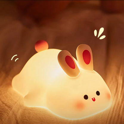 BunnyGlow - Kindersicheres Babyzimmer-Nachtlicht Kaninchen