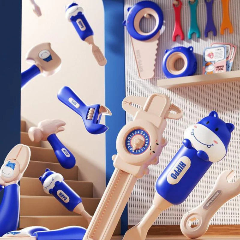 BuilderBench- Selbst spielen mit echten Werkzeugen für junge Macher