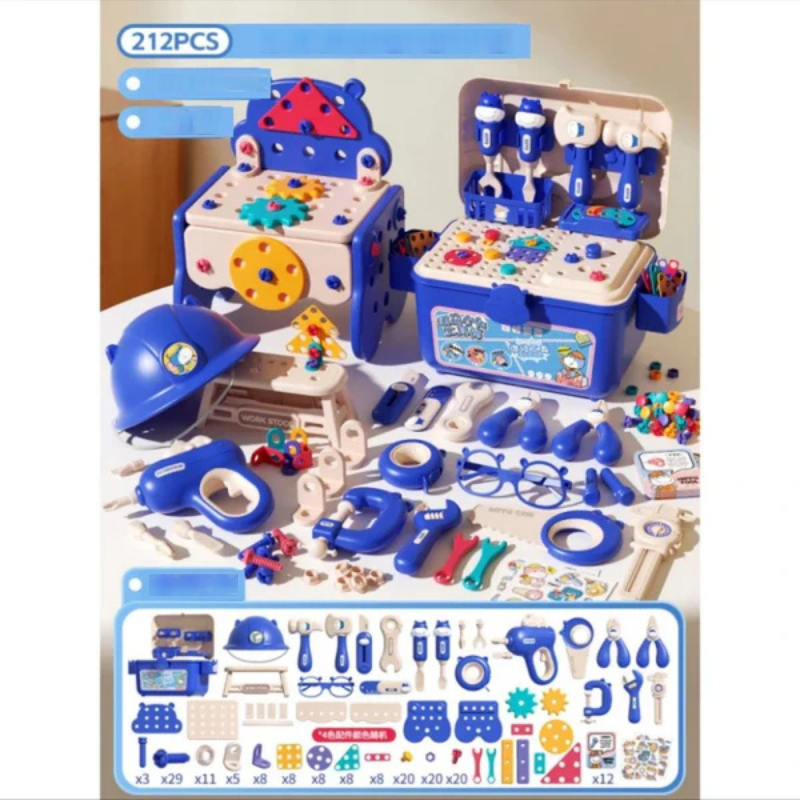 BuilderBench- Selbst spielen mit echten Werkzeugen für junge Macher