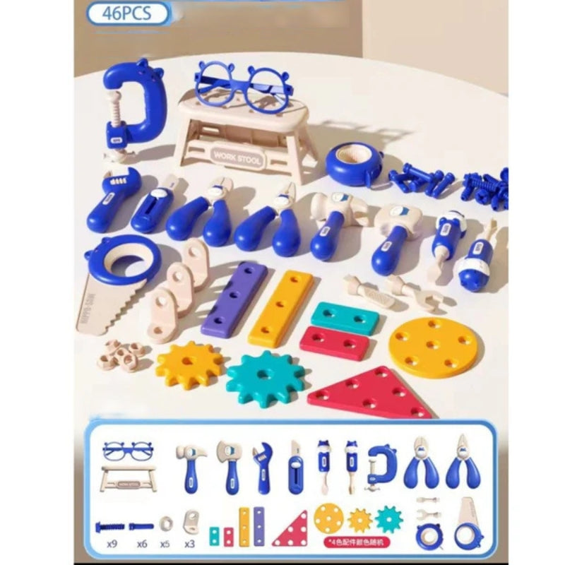 BuilderBench- Selbst spielen mit echten Werkzeugen für junge Macher