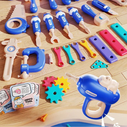 BuilderBench- Selbst spielen mit echten Werkzeugen für junge Macher