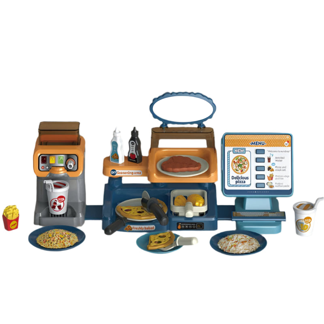 SliceSkills - Lernspielzeug Pizzaladen