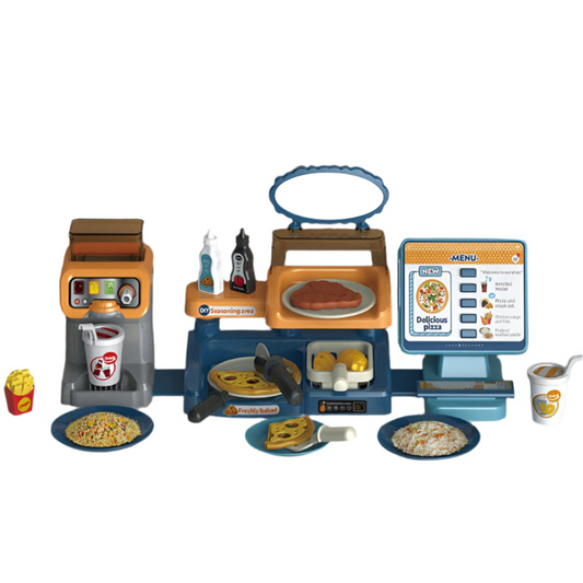 SliceSkills - Lernspielzeug Pizzaladen