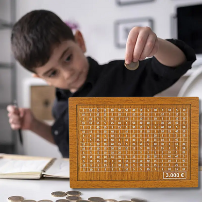 Money Saver Box - Wooden Craft Bausparkasse