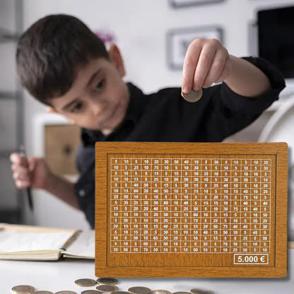 Money Saver Box - Wooden Craft Bausparkasse