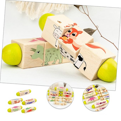 TwistTots - Houten Draai-Puzzelspel