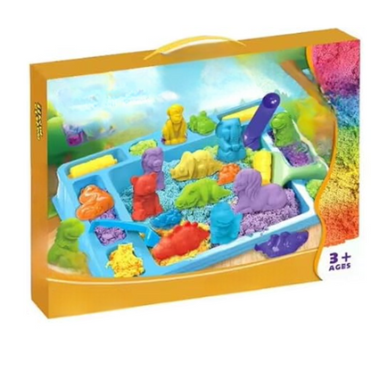 SandSculpt – Kinetik-Sand Kreativset ab 3 Jahren
