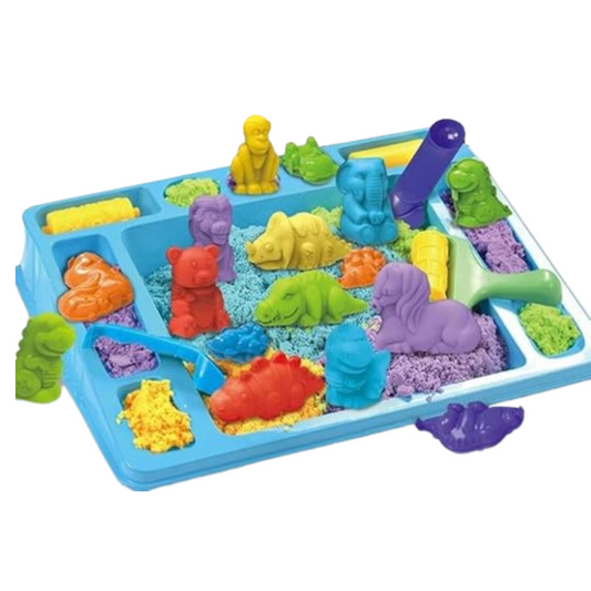 SandSculpt – Kinetik-Sand Kreativset ab 3 Jahren