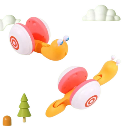 SnailShine – Melodischer Kriechfreund | Licht- & Klangspielzeug für Kinder ab 5 Jahren