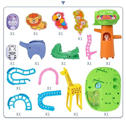 CritterCoaster™ - Tierrutsche und Baukasten für Kinder ab 3 Jahren - regt zum kreativen Spielen und zur Entwicklung der motorischen Fähigkeiten an