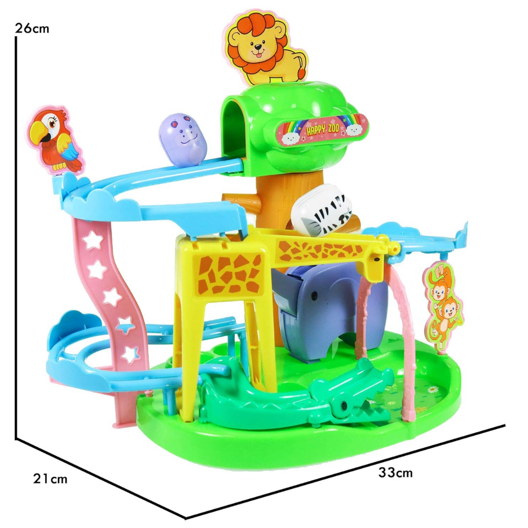 CritterCoaster™ - Tierrutsche und Baukasten für Kinder ab 3 Jahren - regt zum kreativen Spielen und zur Entwicklung der motorischen Fähigkeiten an