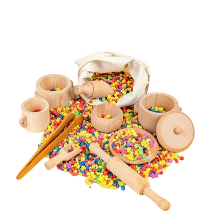 PlayPots - Holzsensorische Backwerkzeuge