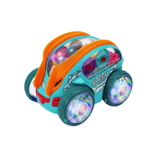ZoomGlider – LED-Leucht-Rennauto für Kinder ab 3 Jahren – Fördert Bewegungsaktivität & sensorische Aufregung