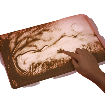 ArtifyGlow - Tischlampe Sandkunst