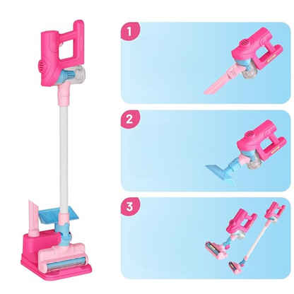 MiniMopUp – Staubsauger-Spielzeug für Kinder – Mit Licht & Sound – Ab 3 Jahren