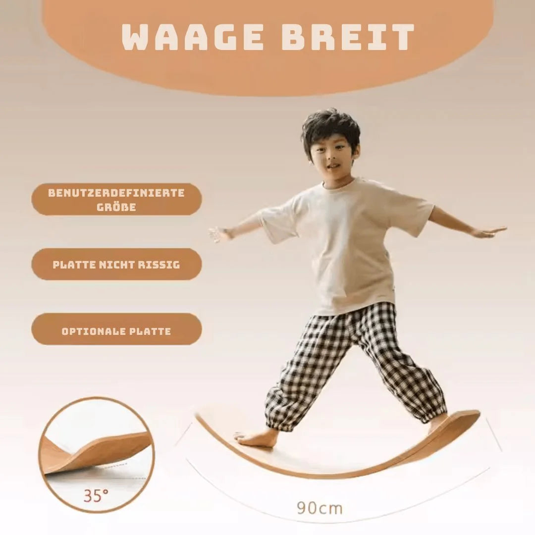BalancePlay™ – Wackelbrett für Kinder ab 3+ – Verbessert Koordination