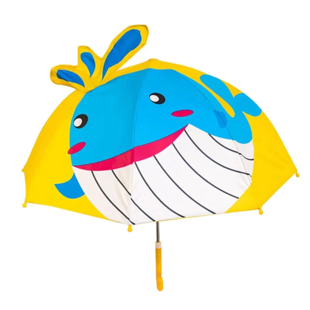 RainBuddy™ – Kinder Regenschirm ab 3 Jahren | Sicheres & Spaßiges Regenabenteuer