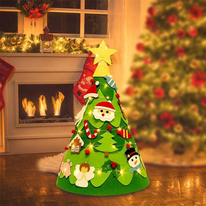 3D ChristmasCraft - DIY 3D-Weihnachtsbaum-Bastelarbeiten für Kinder