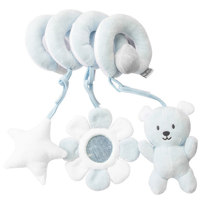 SnuggleSpiral™ – Weiches Aktivitätsspiralen-Spielzeug für Babys | 0+ Monate | Kinderbett, Kinderwagen oder Autositz