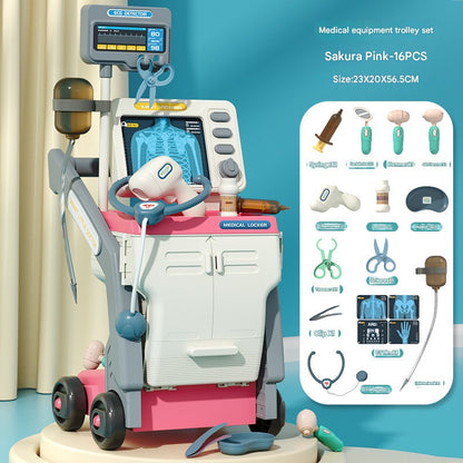 JuniorDoc - Medizinkarren-Spielzeug für Rollenspiele