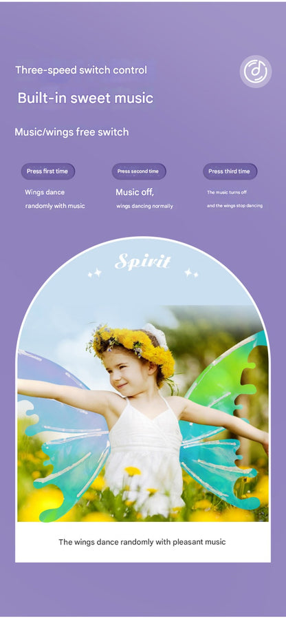 GlowWings - Bewegende Flügel für Mädchen