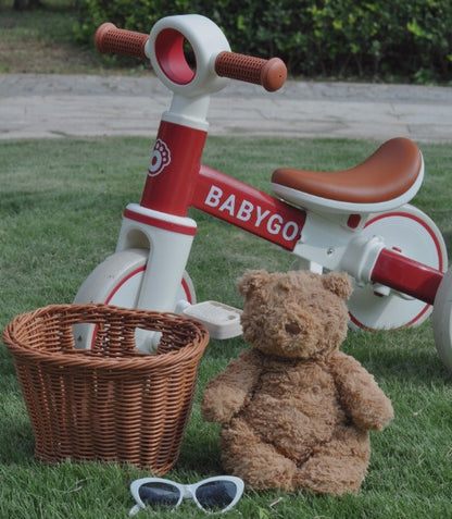 TrekTote – Geflochtener Fahrradkorb für Kinder ab 3 Jahren – Fördert das Spielen im Freien