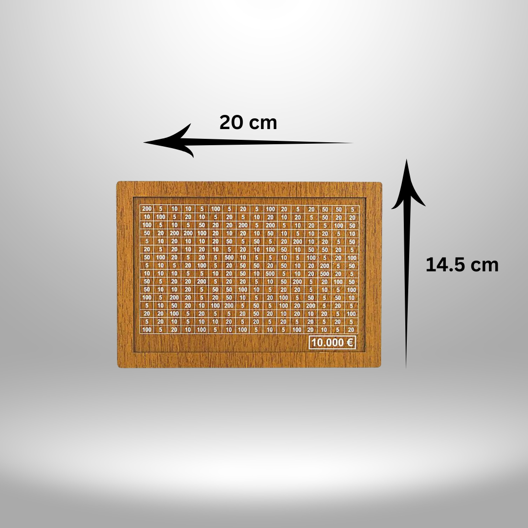 Money Saver Box - Wooden Craft Bausparkasse