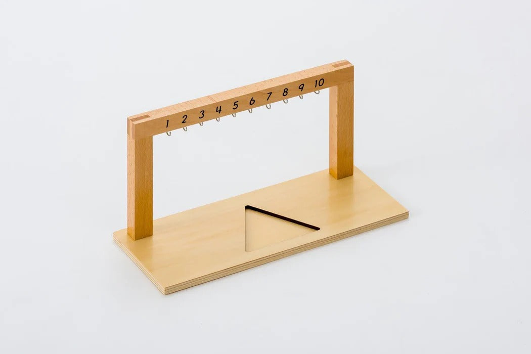 CountBeads Montessori Perlen-Treppe – Zählen & Rechnen – Ab 3 Jahren