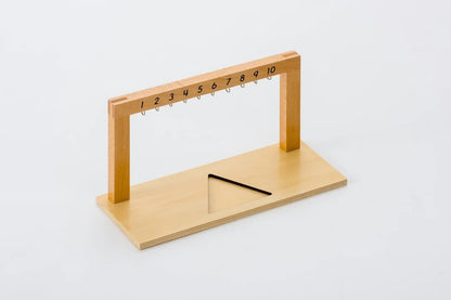 CountBeads Montessori Perlen-Treppe – Zählen & Rechnen – Ab 3 Jahren