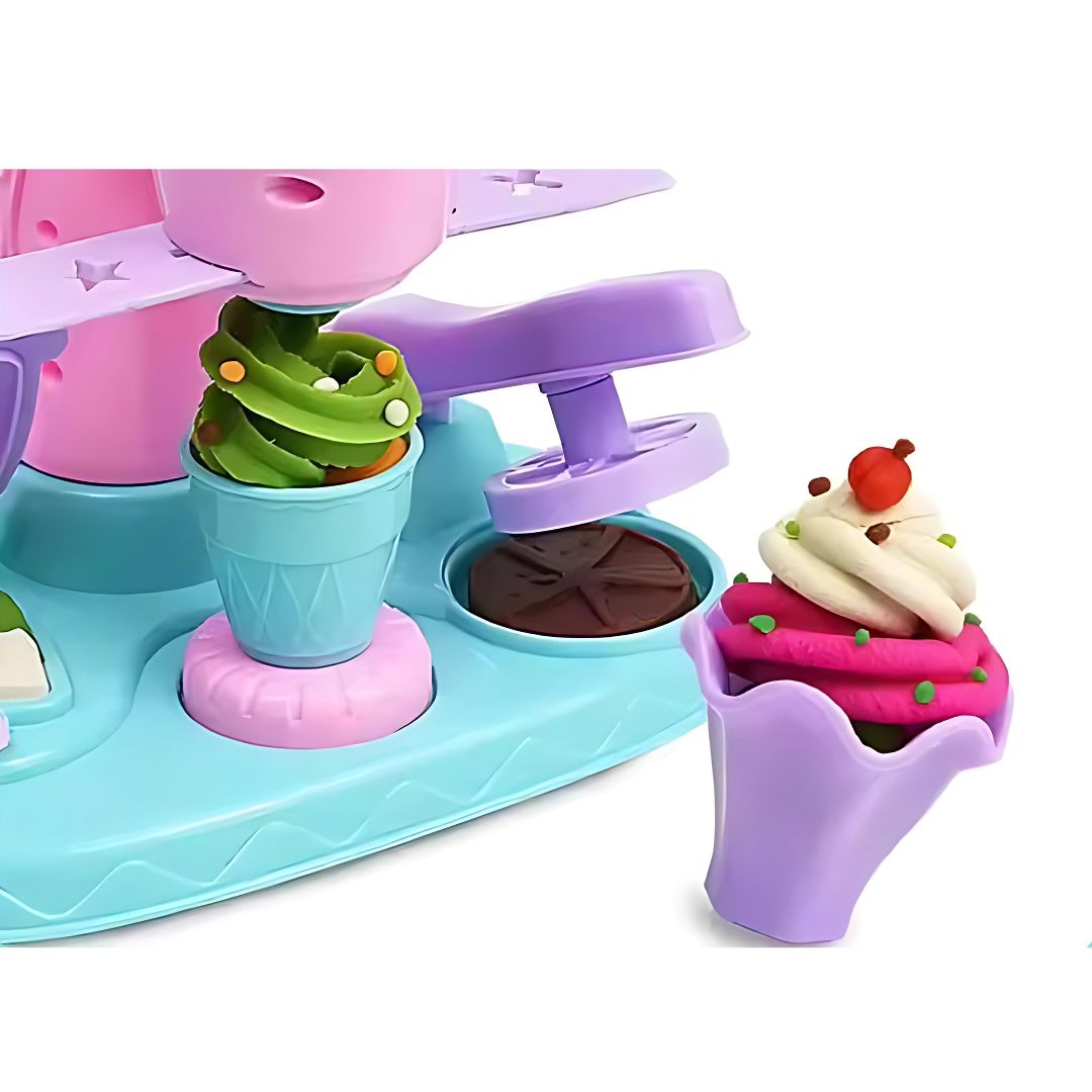 ScoopMold™ – Eiscreme Knetmaschine Spielset für Kinder ab 4 Jahren