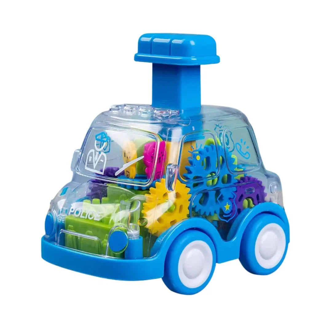 GearRush™ - Transparentes Auto zum Schieben und Fahren für Kinder ab 2 Jahren