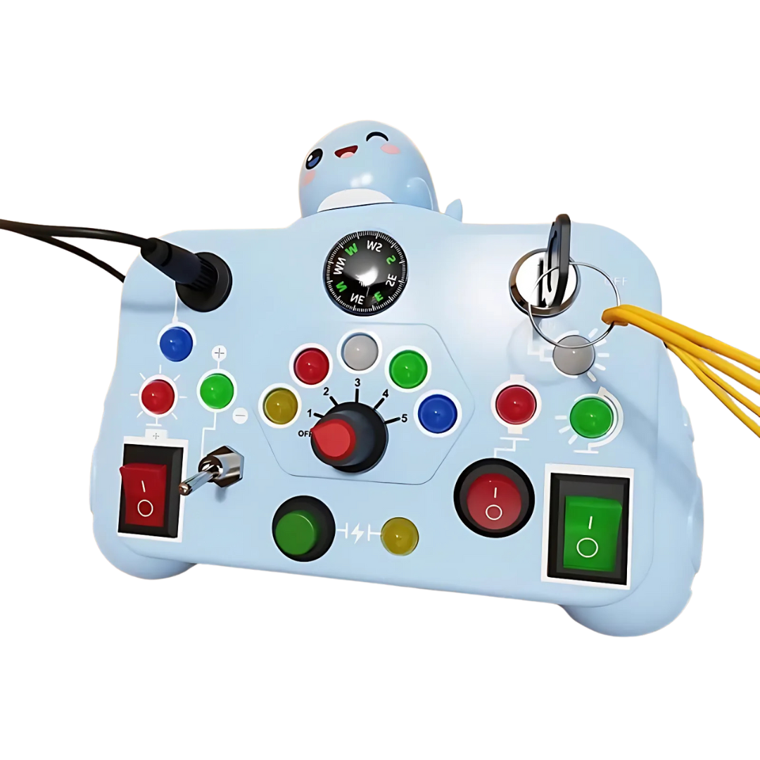 BrightBoard Licht & Sound Schiebespielzeug – Interaktives Spiel – Ab 3 Jahren