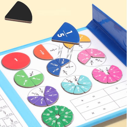 MathMasters - Montessori Magnetisches Bruchpuzzle